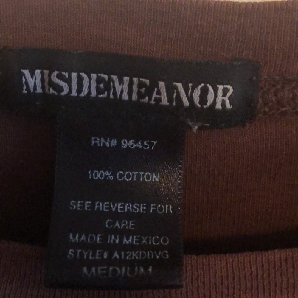Misdemeanor top - Picture 2 of 3